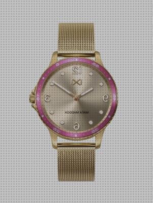 Review de relojes rosa dorado mujer malla