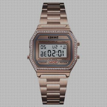 Los mejores 39 Relojes Skmei Digitales Dorados